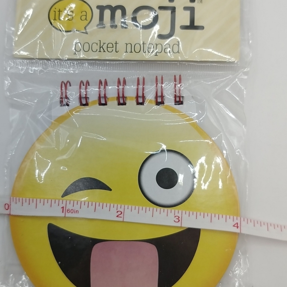 Emoji Notes Bundle - Spiral Journals, Pocket Notepads, Note Cards - 5 Items NEW - Picture 12 of 15
